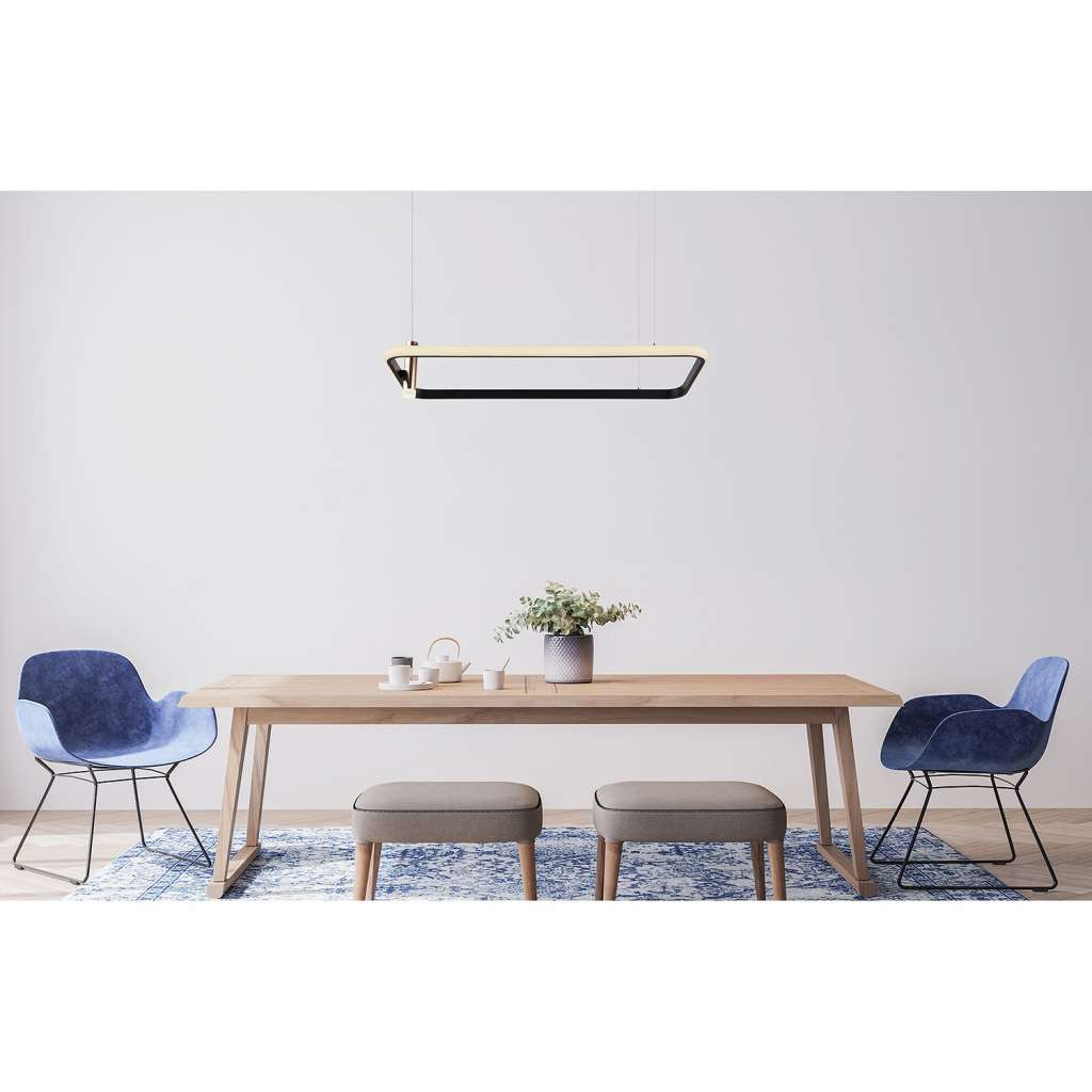home24 LED-Pendelleuchte Coco III