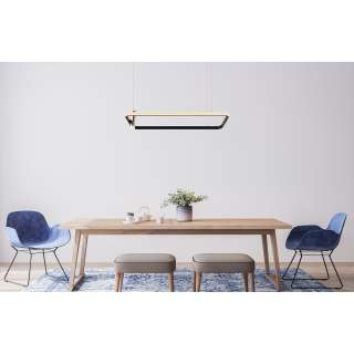 home24 LED-Pendelleuchte Coco III