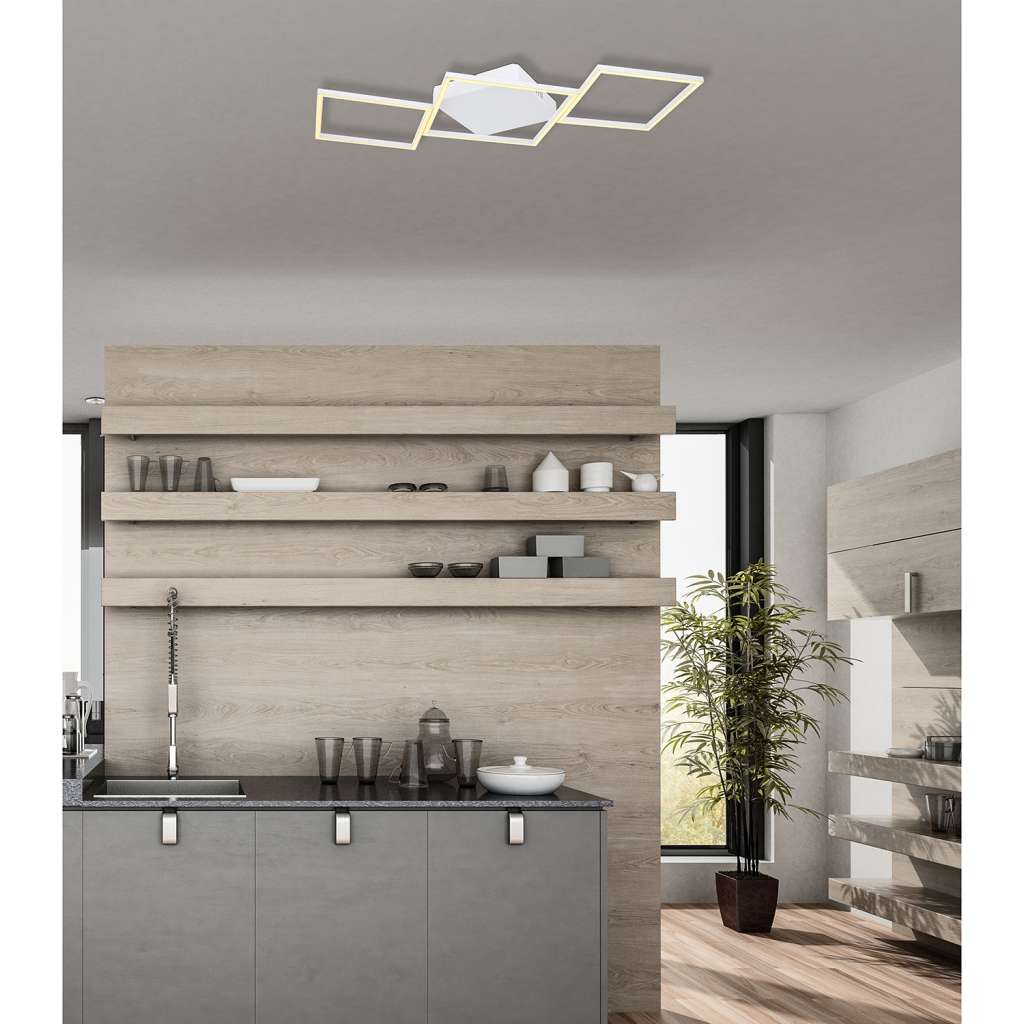 home24 LED-Deckenleuchte Kurio I