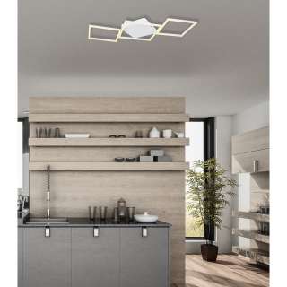 home24 LED-Deckenleuchte Kurio I