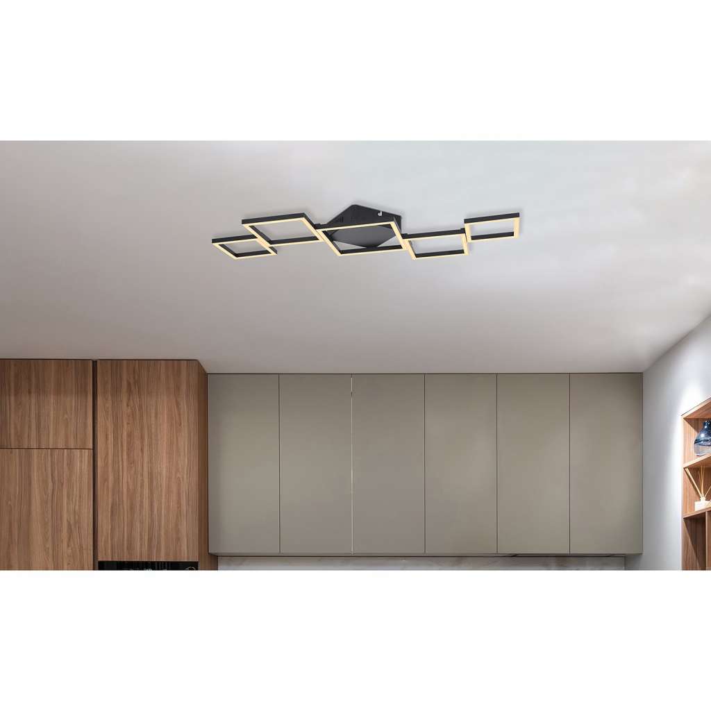 home24 LED-Deckenleuchte Kurio II