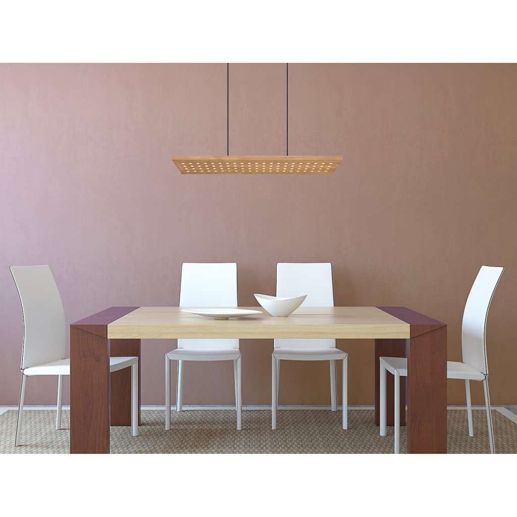 home24 LED-Pendelleuchte Dolores