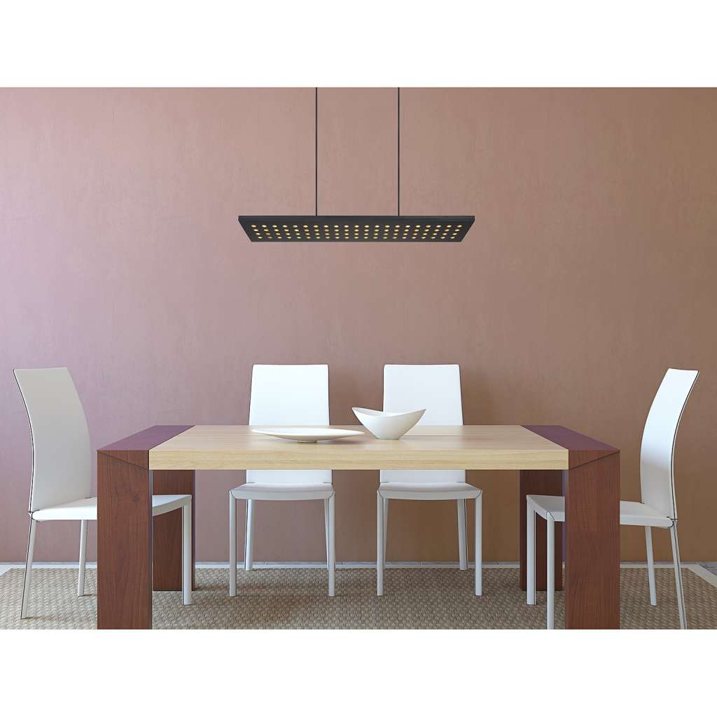 home24 LED-Pendelleuchte Dolores