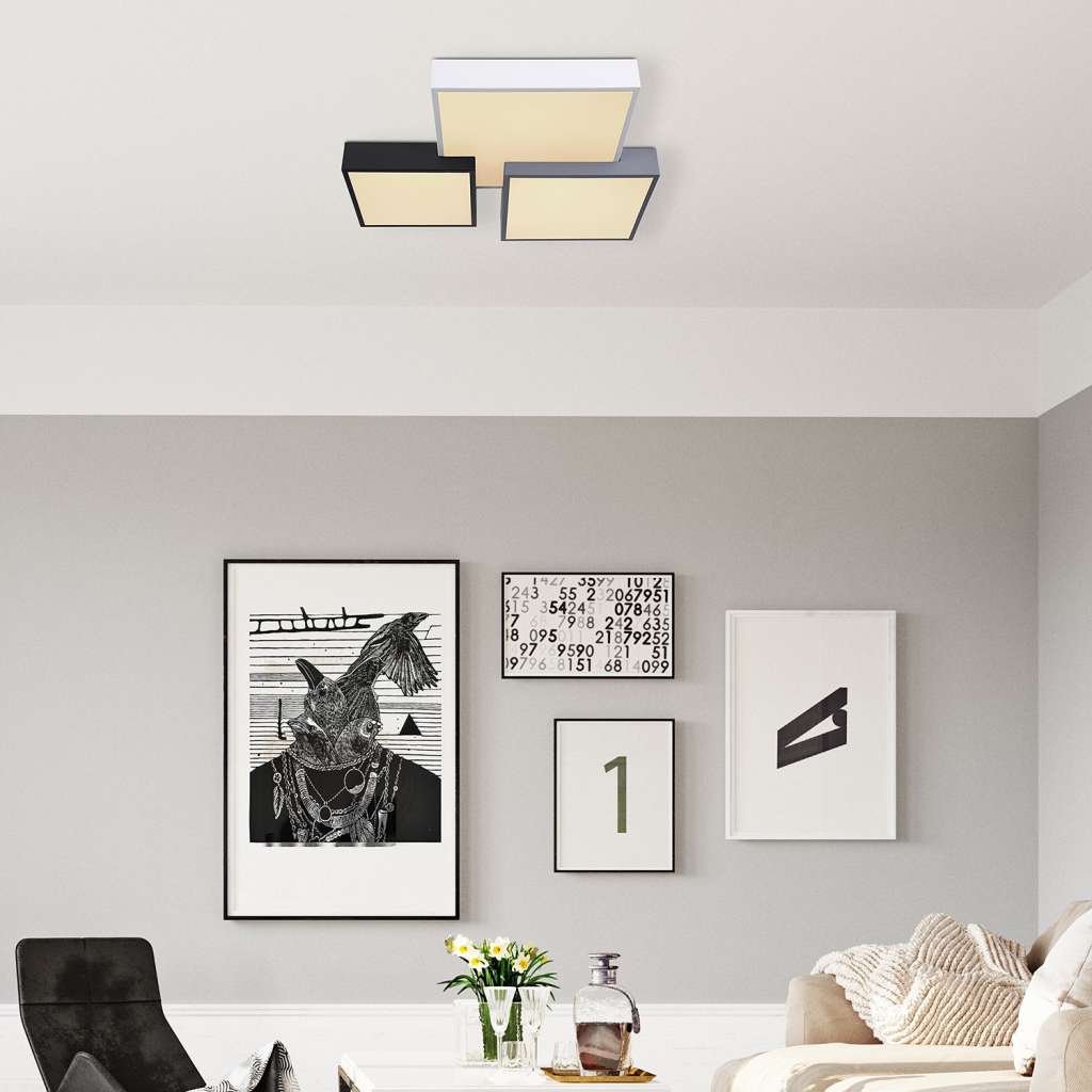 home24 LED-Deckenleuchte Danno