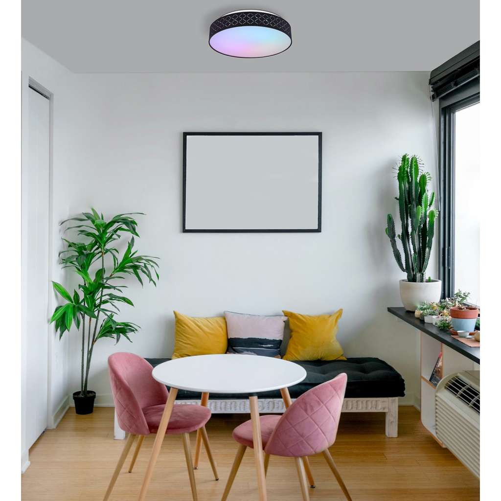home24 LED-Deckenleuchte Clarke III