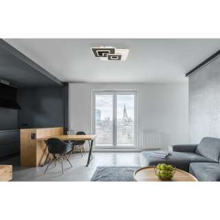 home24 LED-Deckenleuchte Rodan