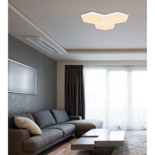 home24 LED-Deckenleuchte Leanara V