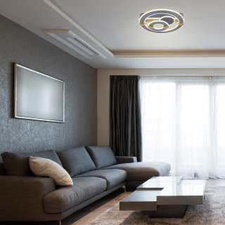home24 LED-Deckenleuchte Margy I