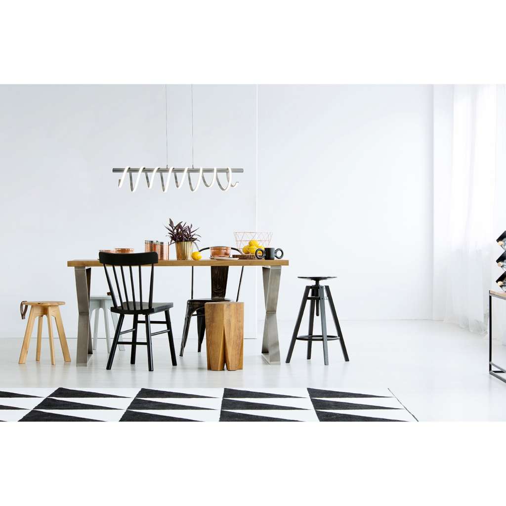 home24 LED-Pendelleuchte Belleza