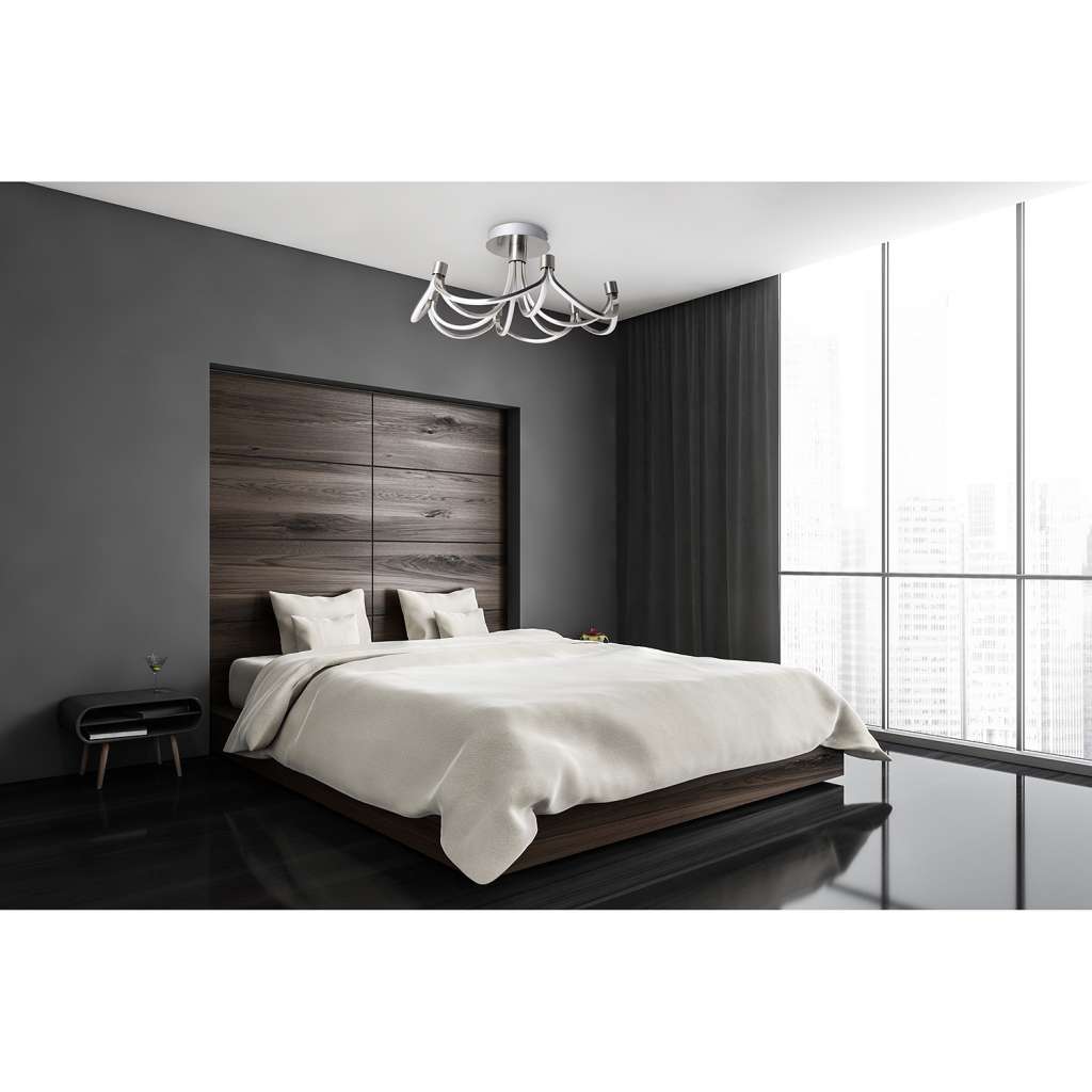 home24 LED-Deckenleuchte Festos