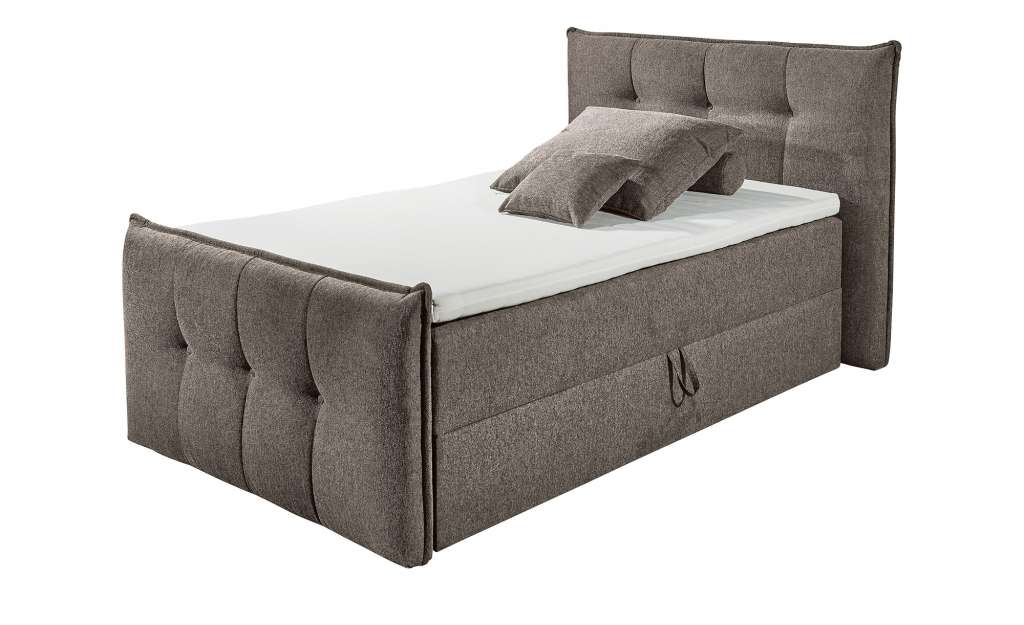 uno Polsterbett mit Bettkasten Dante ¦ braun Betten > Polsterbetten - Höffner