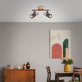 home24 LED-Deckenleuchte Tahun I