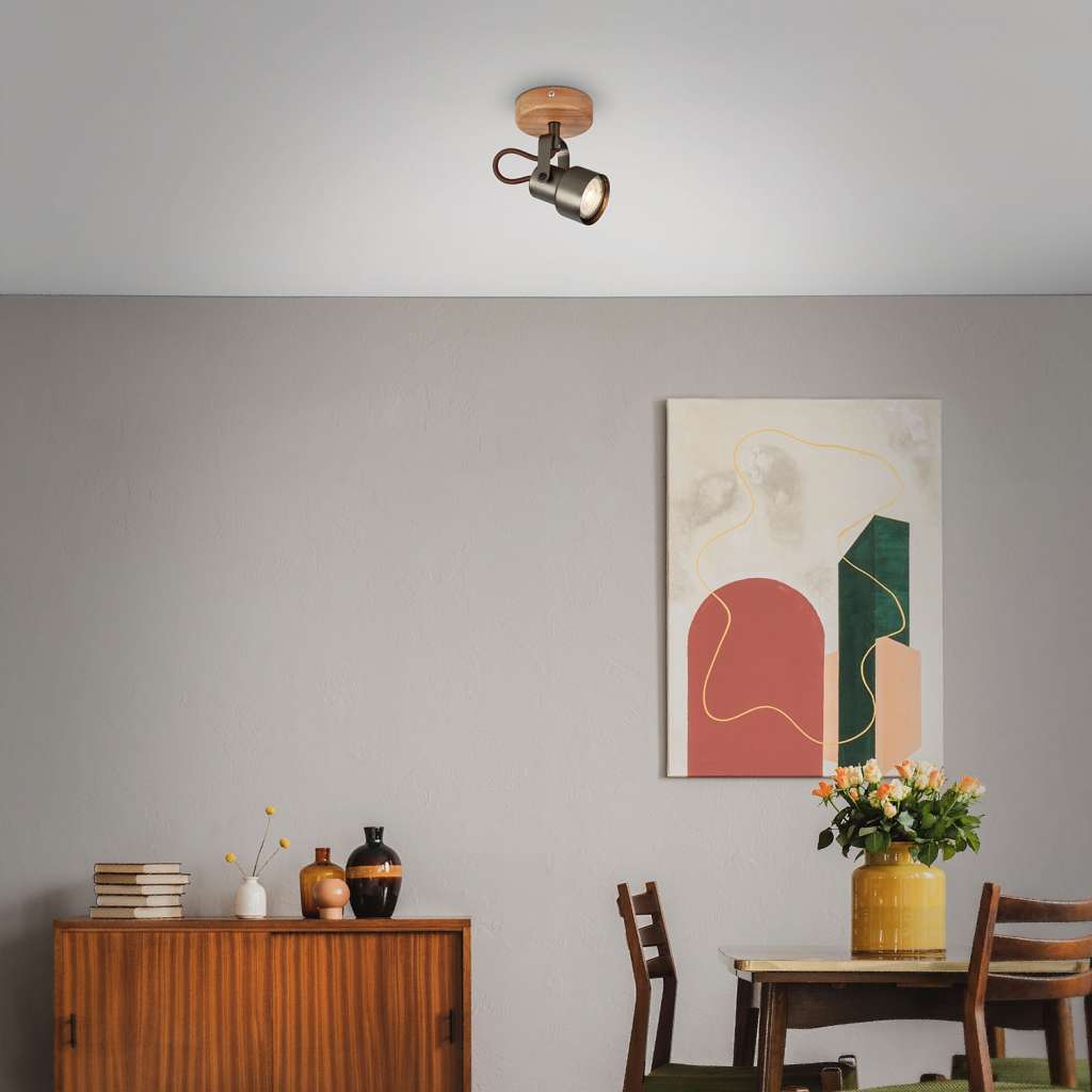 home24 LED-Wandleuchte Tahun