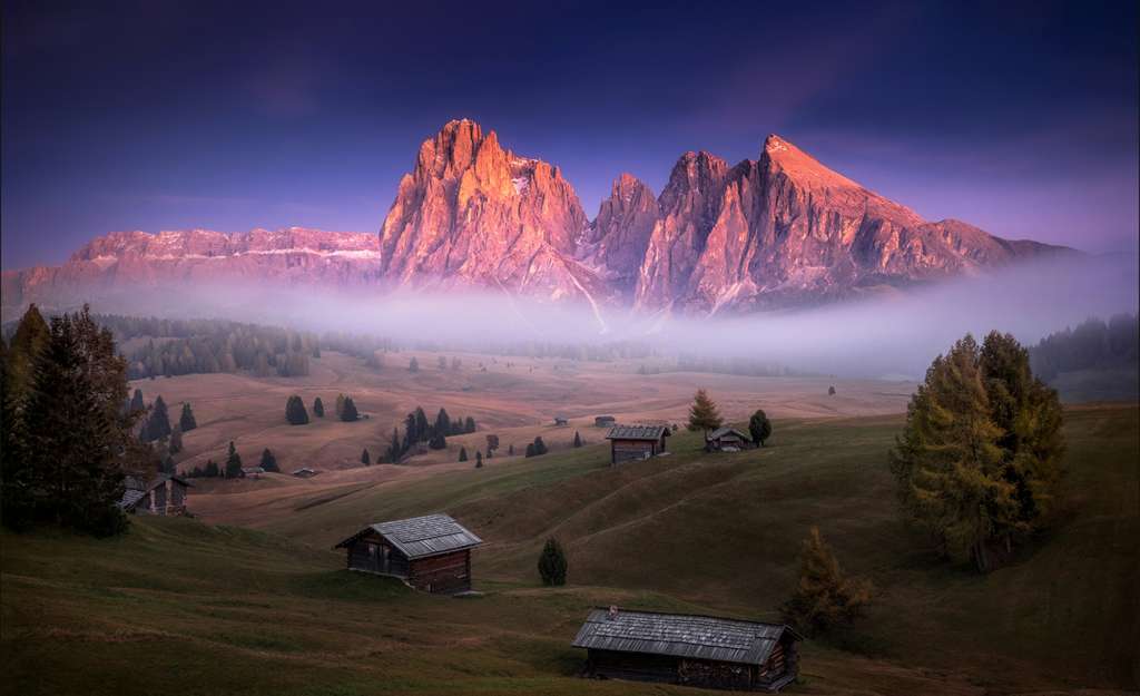 Kunstleinwand  Mist & Mountain Dekoration > Bilder & Schilder - Höffner