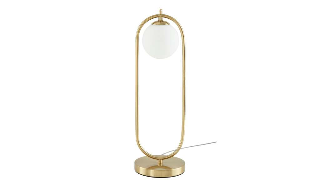 KHG LED-Tischleuchte, 1-flammig, messing ¦ gold Lampen & Leuchten > Innenleuchten > Tischlampen - Höffner