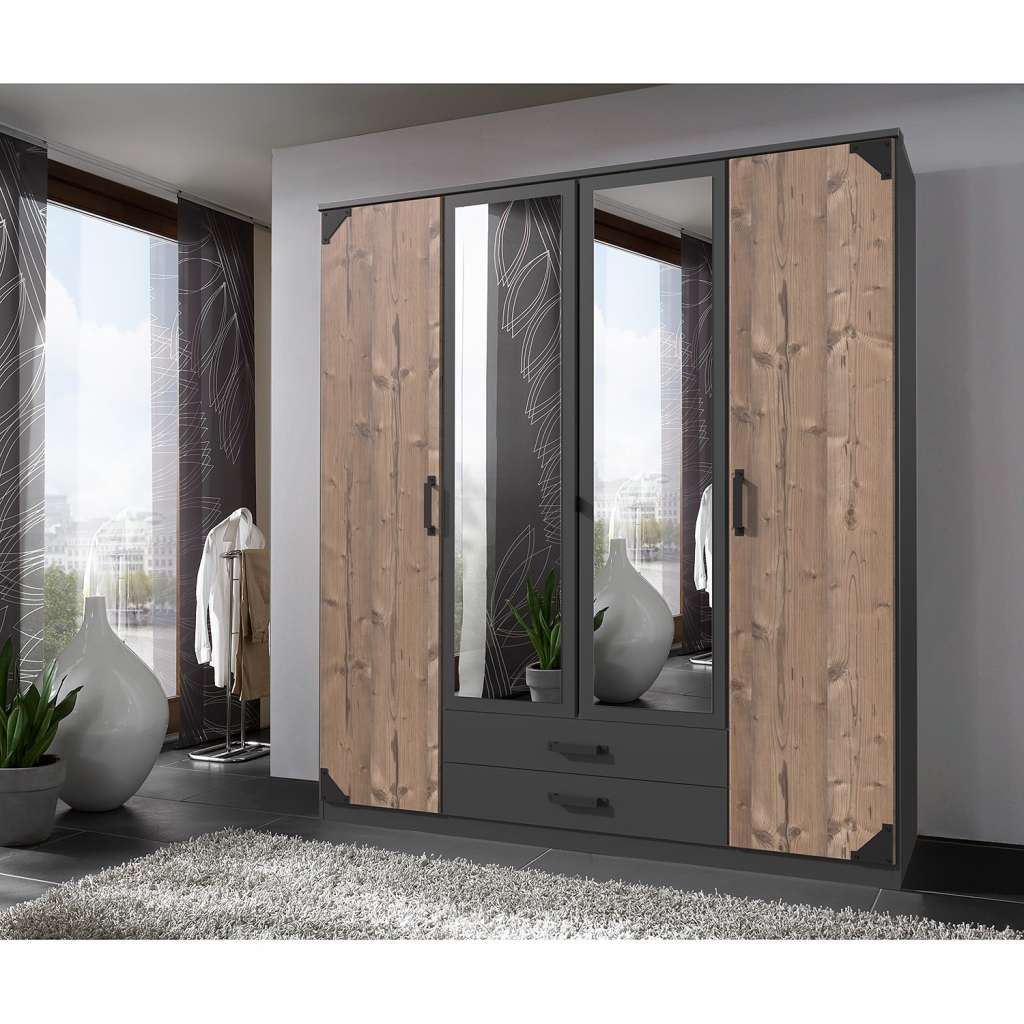 home24 Drehtürenschrank Bochum