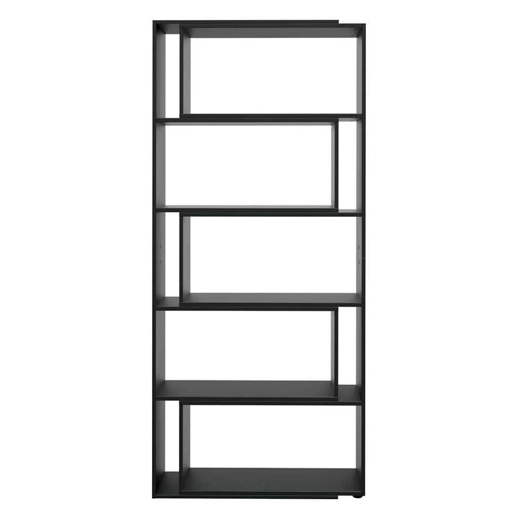 Aktenregal verstellbar in Anthrazit Winkelform optional