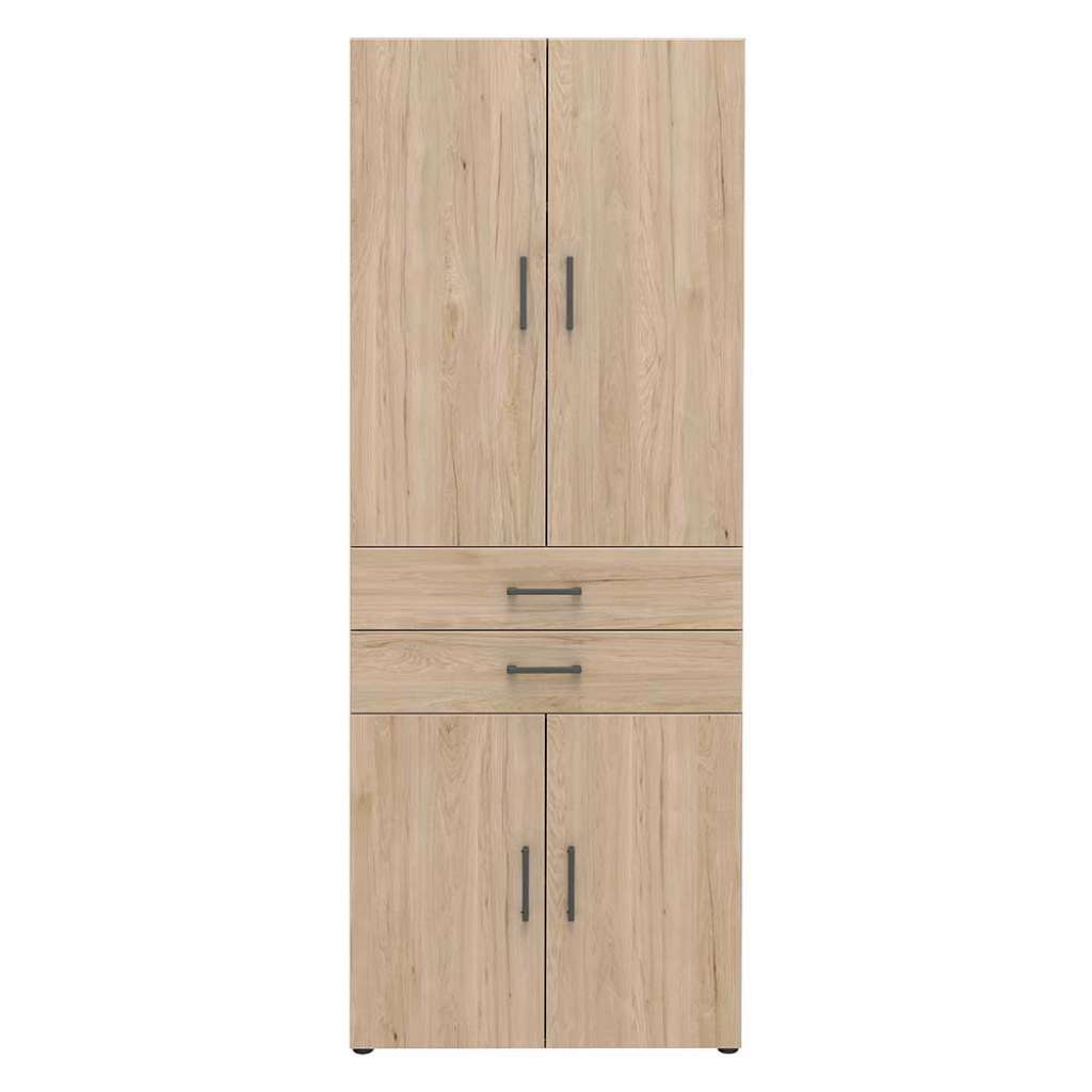 Büroschrank 213 cm hoch 2 Schubladen 4 Türen