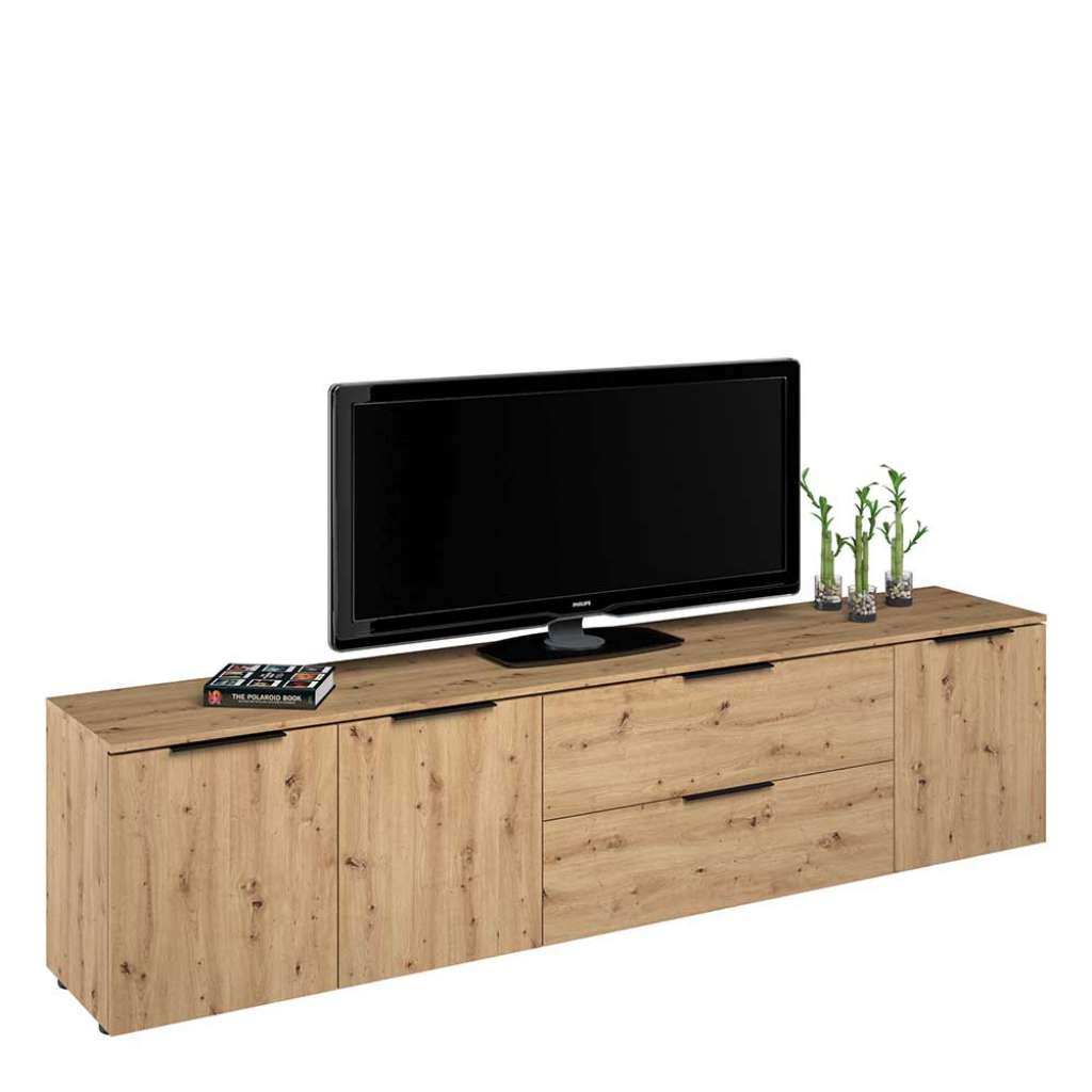 Fernsehlowboard in Asteichefarben Soft Close Funktion