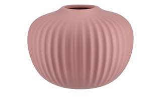 Vase ¦ rosa/pink ¦ Steinzeug Ø: 15 Dekoration > Vasen - Höffner
