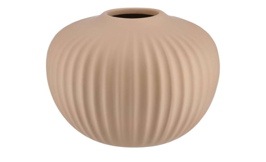 Vase ¦ braun ¦ Steinzeug Ø: 15 Dekoration > Vasen - Höffner