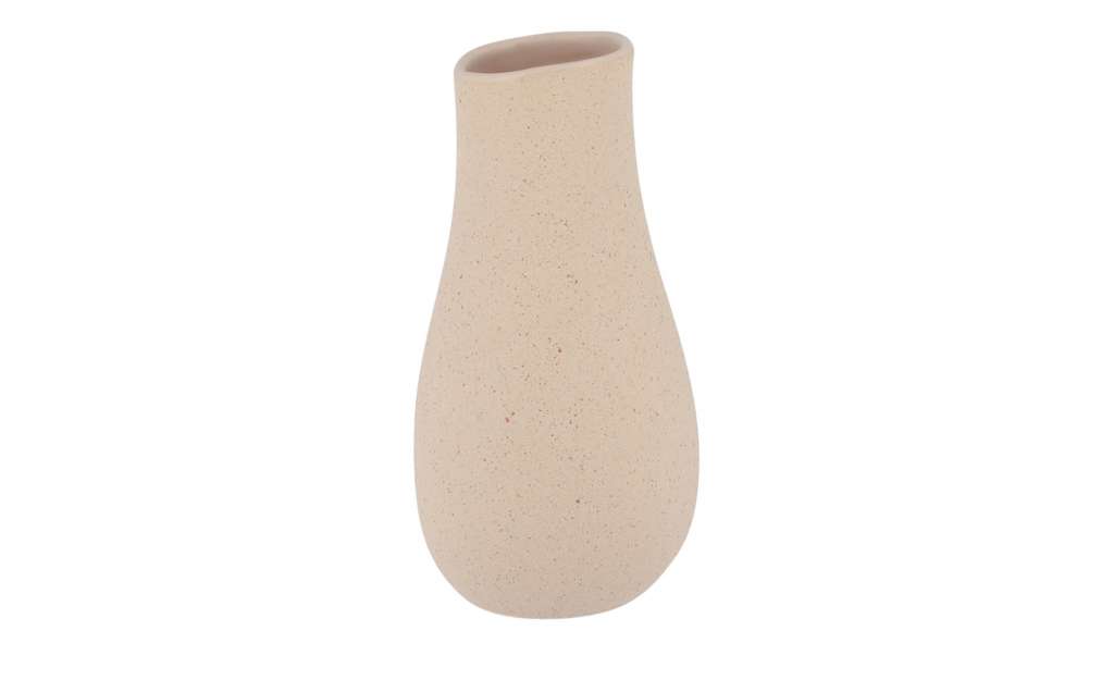 Vase ¦ beige ¦ Steinzeug Ø: 10 Dekoration > Vasen - Höffner