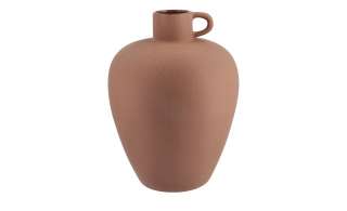 Vase  Krug ¦ braun ¦ Terracotta Ø: 24 Dekoration > Vasen - Höffner