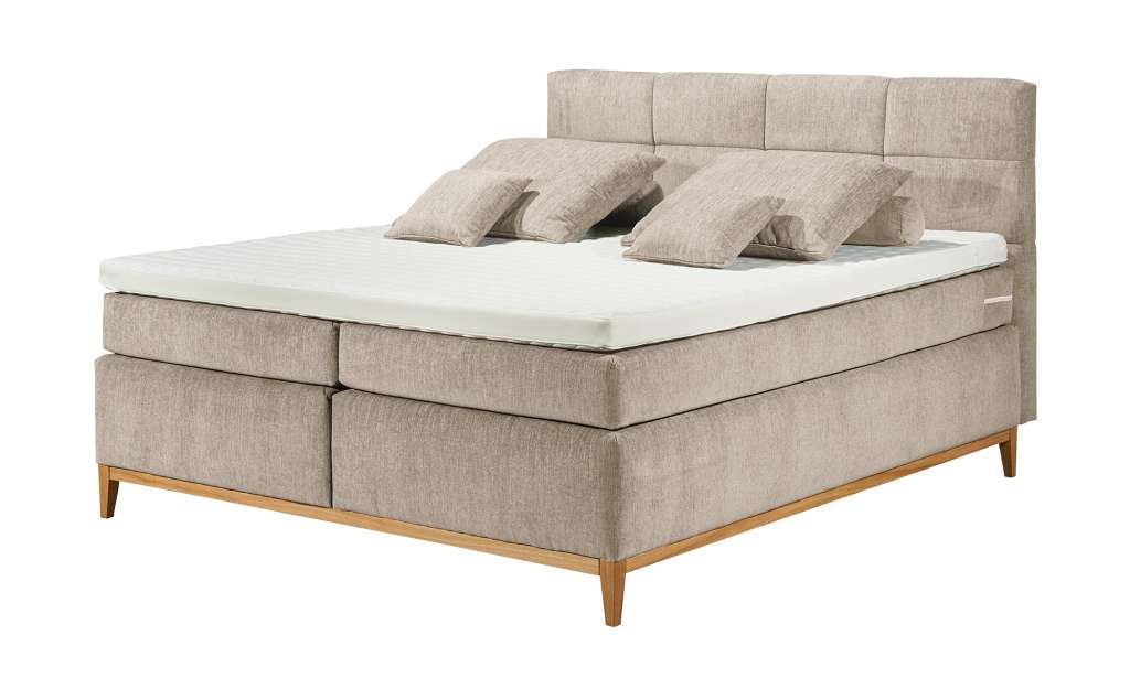 uno Boxspringbett  Eleonor ¦ beige Betten > Boxspringbetten > Boxspringbetten 180x200 - Höffner