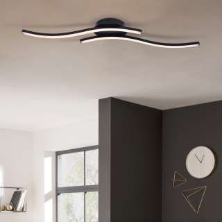 home24 LED-Deckenleuchte Onda II