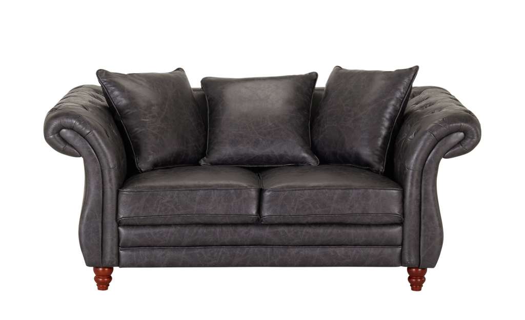 uno Einzelsofa  Kim ¦ grau Polstermöbel > Sofas > 2-Sitzer - Höffner