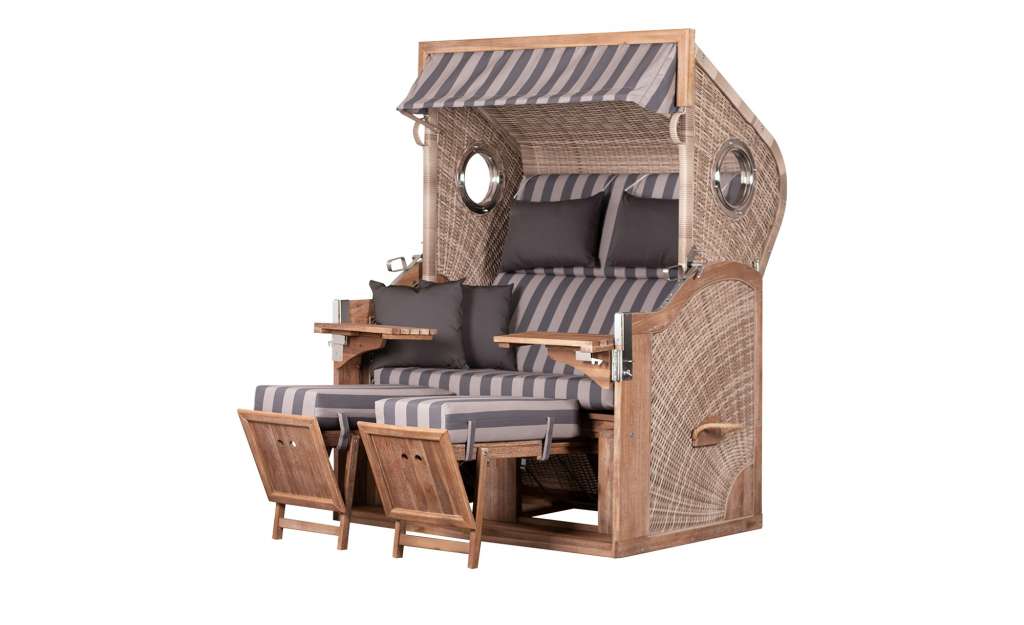 Strandkorb  Sellin ¦ holzfarben Garten > Garten Lounge-Möbel > Strandkörbe - Höffner