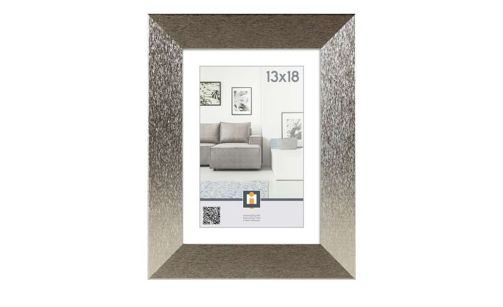 Bilderrahmen  Braga ¦ silber ¦ MDF Dekoration > Bilderrahmen - Höffner