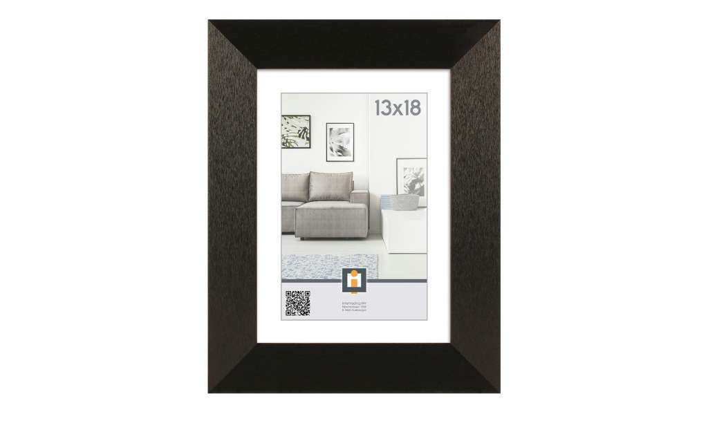 Bilderrahmen  Braga ¦ schwarz ¦ MDF Dekoration > Bilderrahmen - Höffner