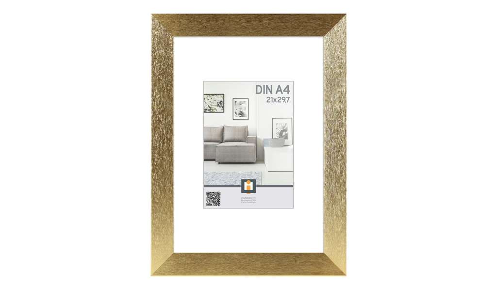 Bilderrahmen  Braga ¦ gold ¦ MDF Dekoration > Bilderrahmen - Höffner