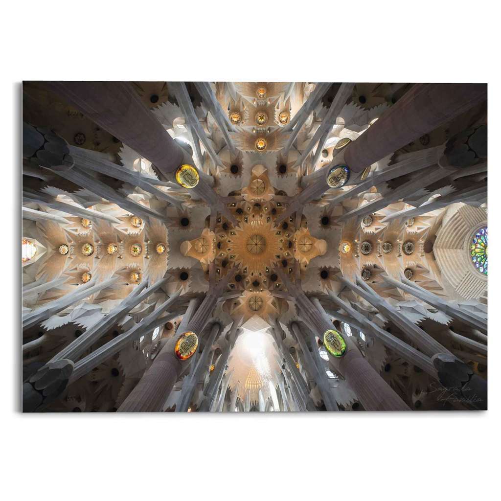 home24 Glasbild Sagrada Familia Sara Franqui