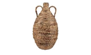 Deko Vase ¦ braun ¦ Wasserhyazinthe Ø: 31 Dekoration > Vasen - Höffner