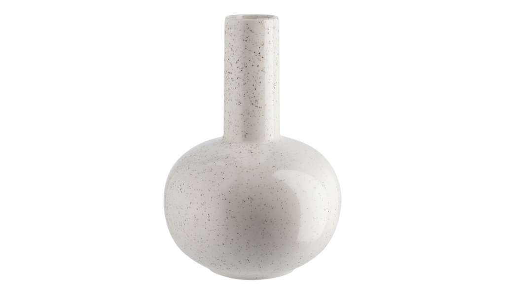 Vase ¦ weiß ¦ Steingut Ø: 19.5 Dekoration > Vasen - Höffner