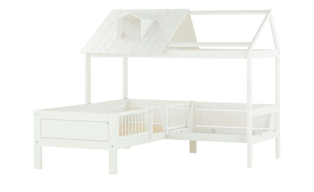 Bett  Beach House Corner ¦ weiß Kindermöbel > Kinderbetten - Höffner