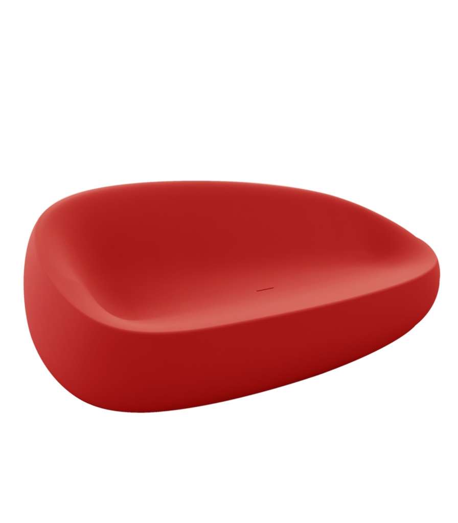 Vondom - Stone Lounge Sofa - rot - outdoor