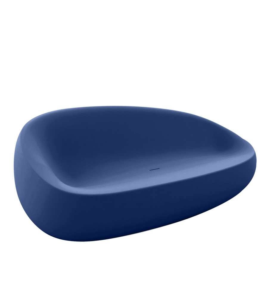 Vondom - Stone Lounge Sofa - navy - outdoor