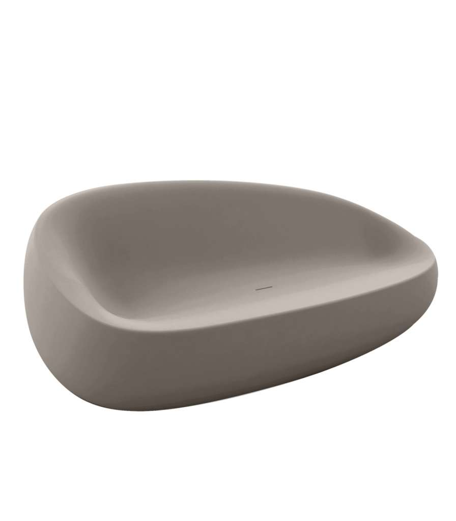 Vondom - Stone Lounge Sofa - taupe - outdoor