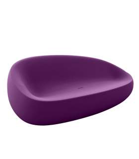 Vondom - Stone Lounge Sofa - pflaume - outdoor