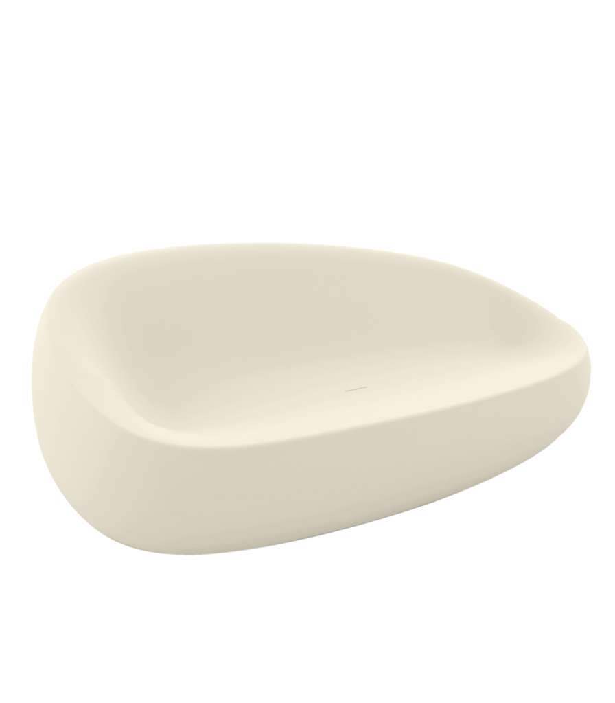 Vondom - Stone Lounge Sofa - ekrü - outdoor