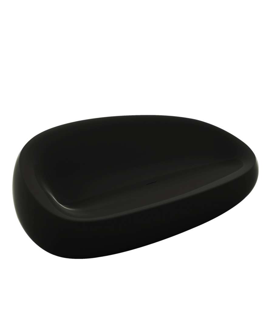 Vondom - Stone Lounge Sofa - schwarz - outdoor