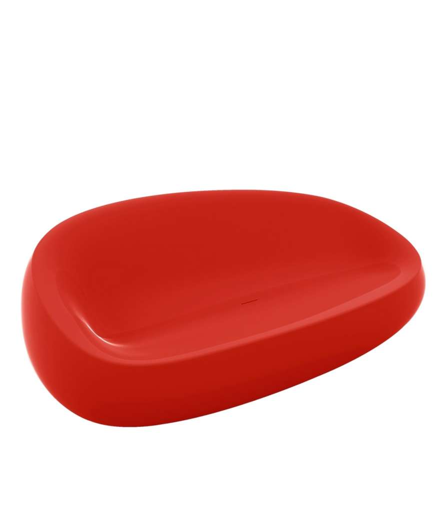 Vondom - Stone Lounge Sofa - rot - outdoor