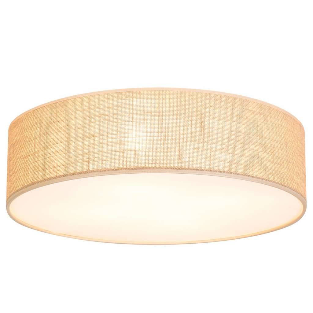 home24 Deckenleuchte Jute II