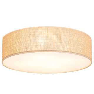 home24 Deckenleuchte Jute II