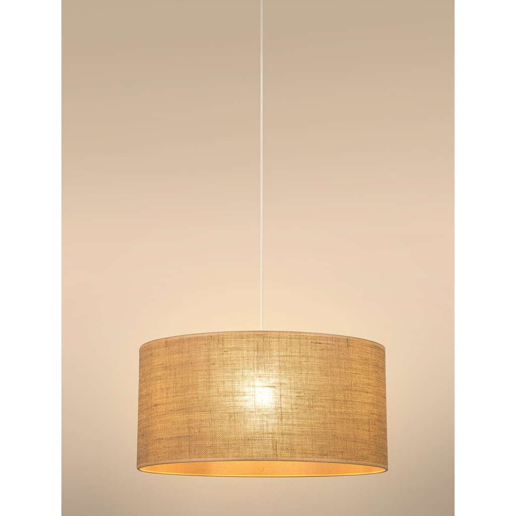 home24 Pendelleuchte Jute I