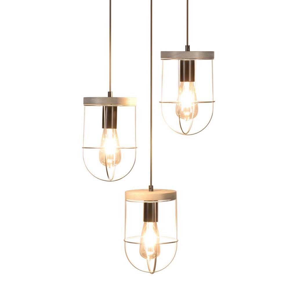 home24 Pendelleuchte Netuno VII