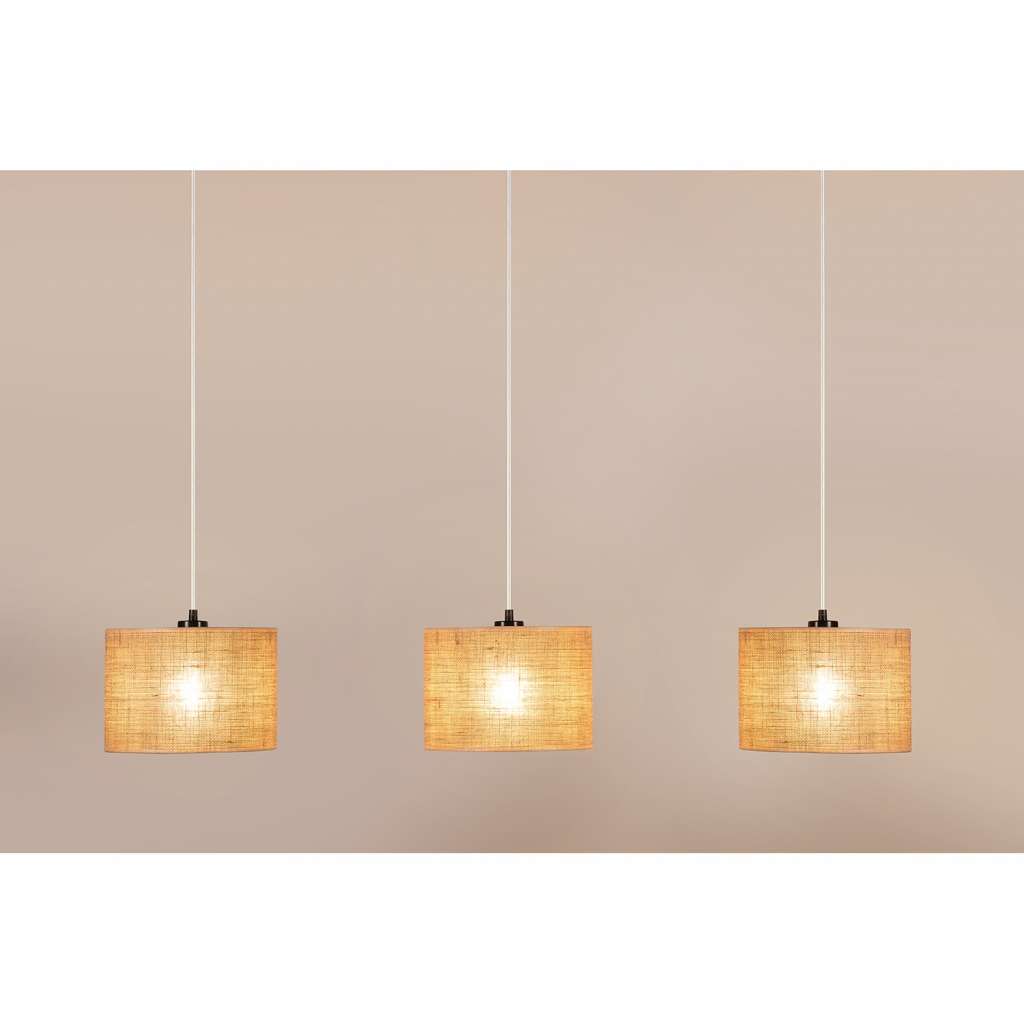 home24 Pendelleuchte Jute III